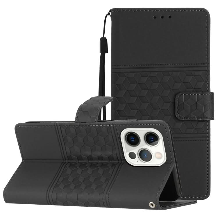 Diamond Embossed Skin Feel Leather Phone Case, Series 2