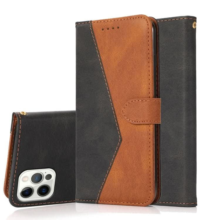 Dual-color Stitching Leather Phone Case, Series 2