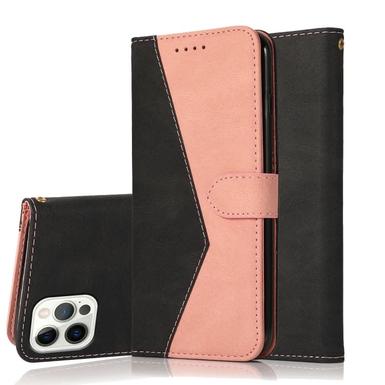 Dual-color Stitching Leather Phone Case, Series 2