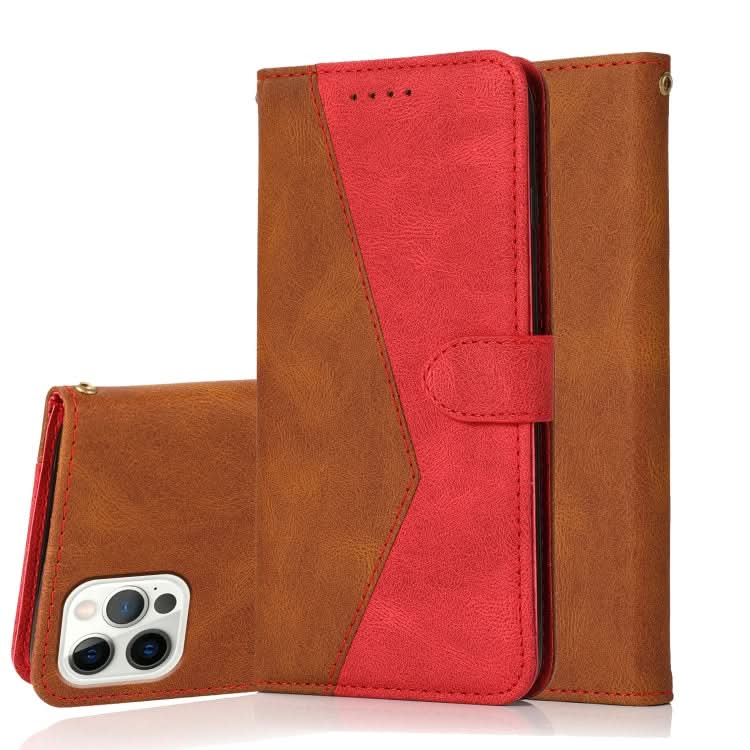 Dual-color Stitching Leather Phone Case, Series 2