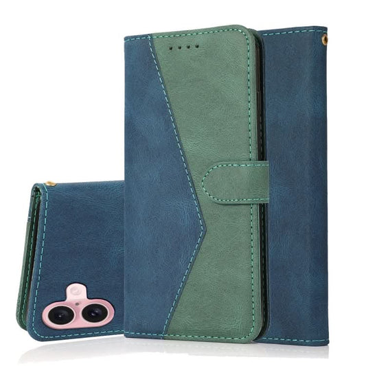 Dual-color Stitching Leather Phone Case, Series 2