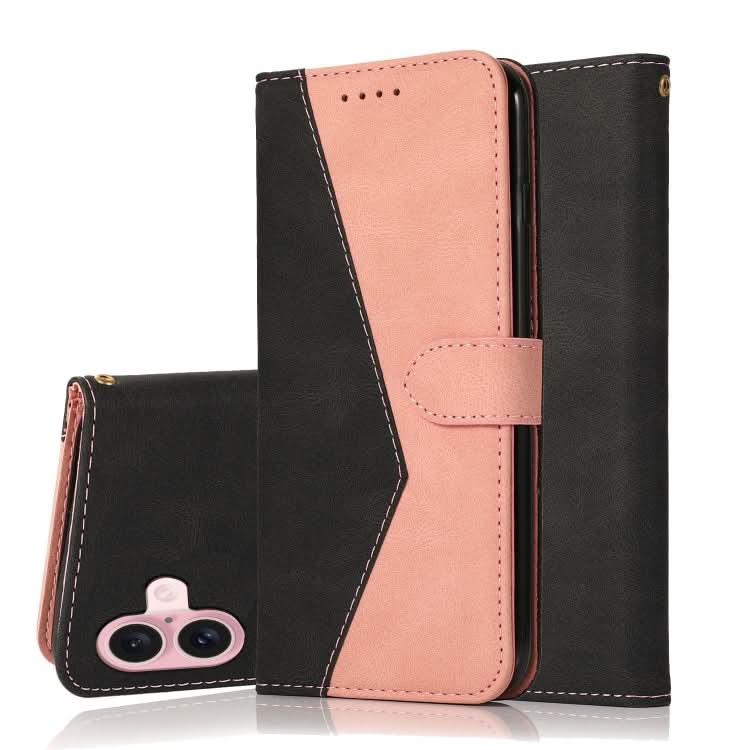 Dual-color Stitching Leather Phone Case, Series 2