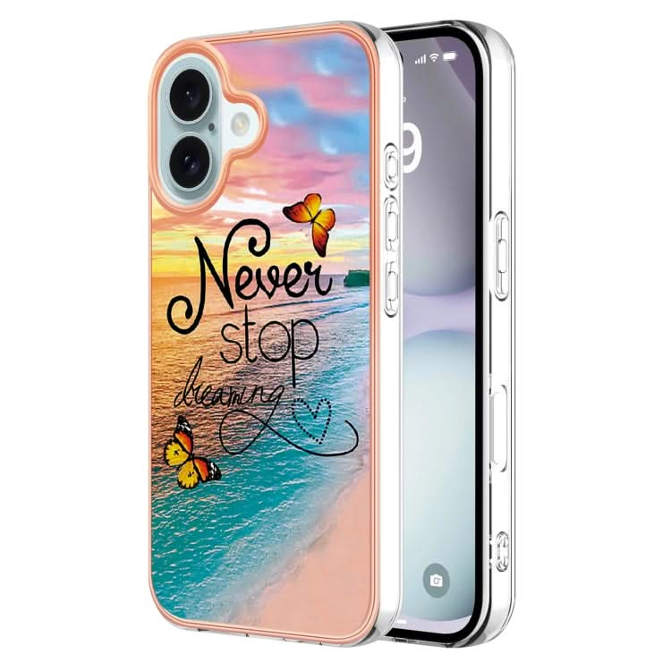 Electroplating Pattern IMD TPU Shockproof Case, Series 2