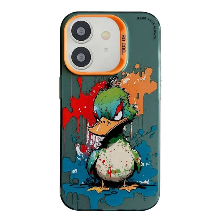 Animal Pattern Oil Painting Series PC + TPU Phone Case, Series 1