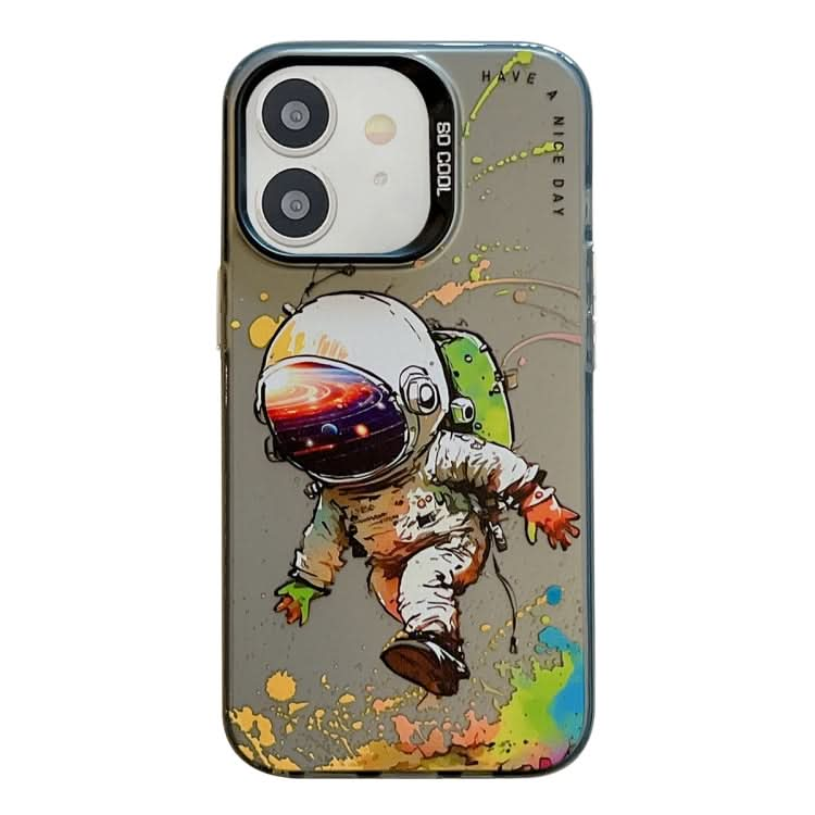 Animal Pattern Oil Painting Series PC + TPU Phone Case, Series 1