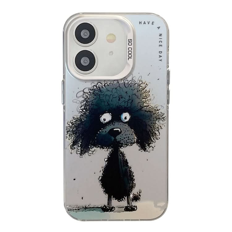 Animal Pattern Oil Painting Series PC + TPU Phone Case, Series 1