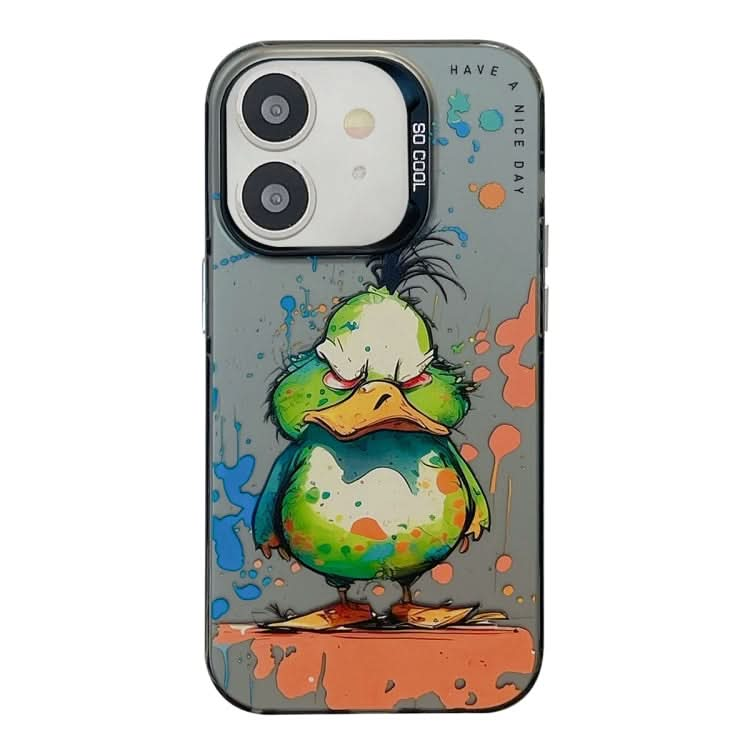 Animal Pattern Oil Painting Series PC + TPU Phone Case, Series 2