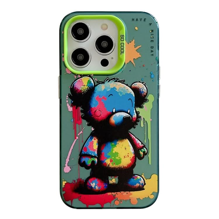 Animal Pattern Oil Painting Series PC + TPU Phone Case, Series 8