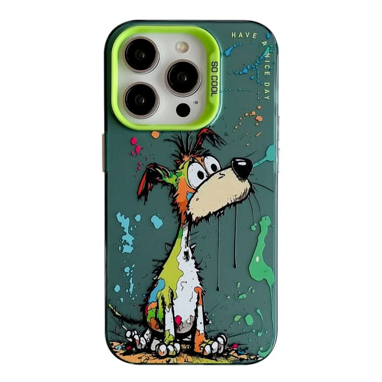 Animal Pattern Oil Painting Series PC + TPU Phone Case, Series 8