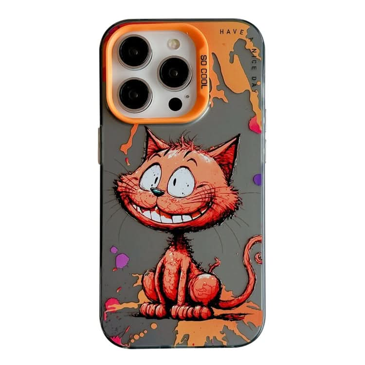 Animal Pattern Oil Painting Series PC + TPU Phone Case, Series 8