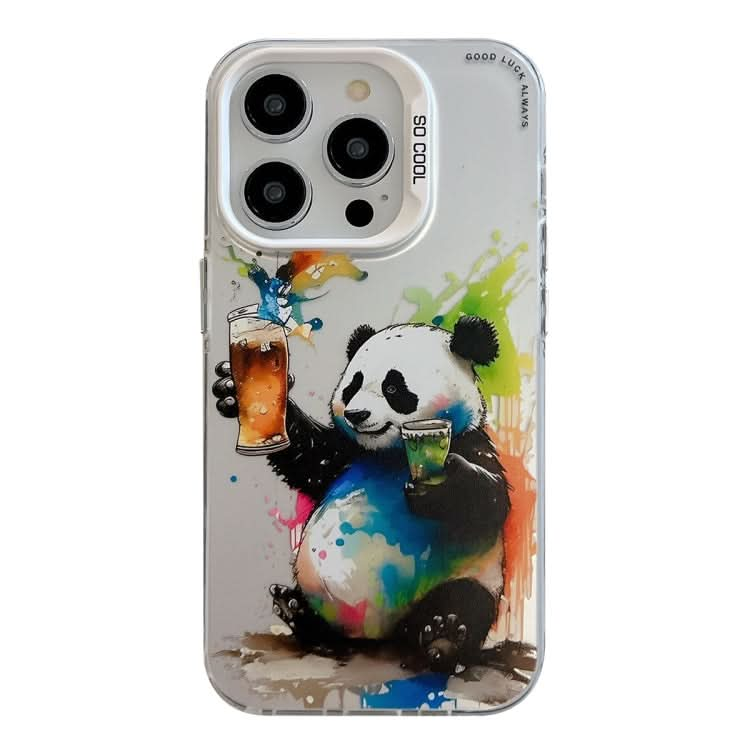 Animal Pattern Oil Painting Series PC + TPU Phone Case, Series 8