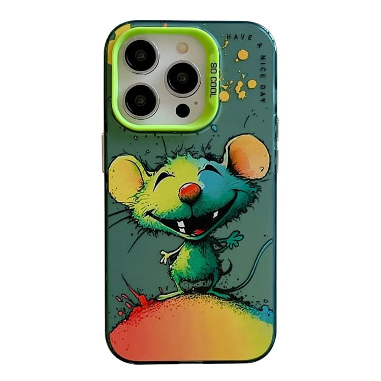 Animal Pattern Oil Painting Series PC + TPU Phone Case, Series 8