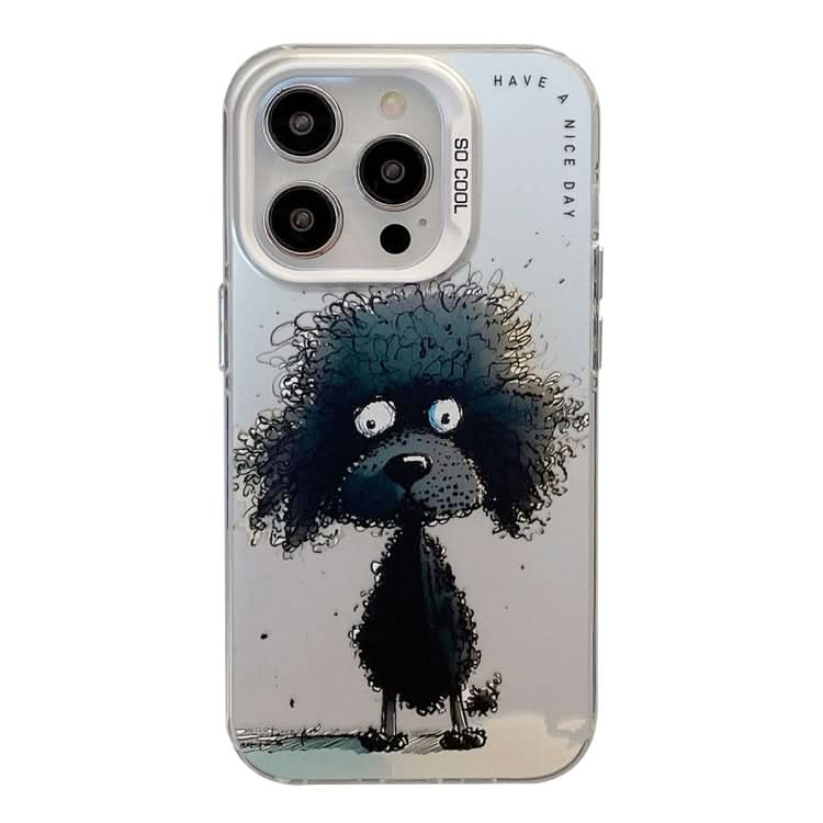 Animal Pattern Oil Painting Series PC + TPU Phone Case, Series 8