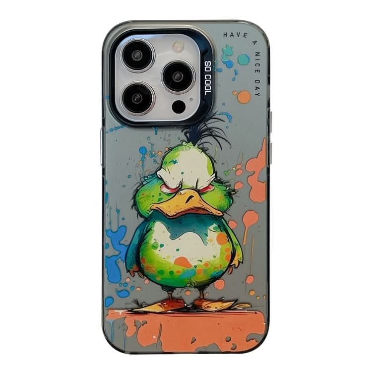 Animal Pattern Oil Painting Series PC + TPU Phone Case, Series 8