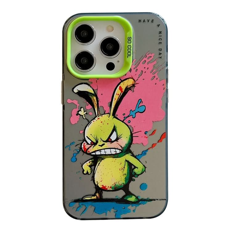 Animal Pattern Oil Painting Series PC + TPU Phone Case, Series 8