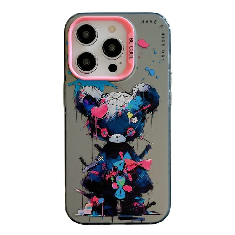 Animal Pattern Oil Painting Series PC + TPU Phone Case, Series 8