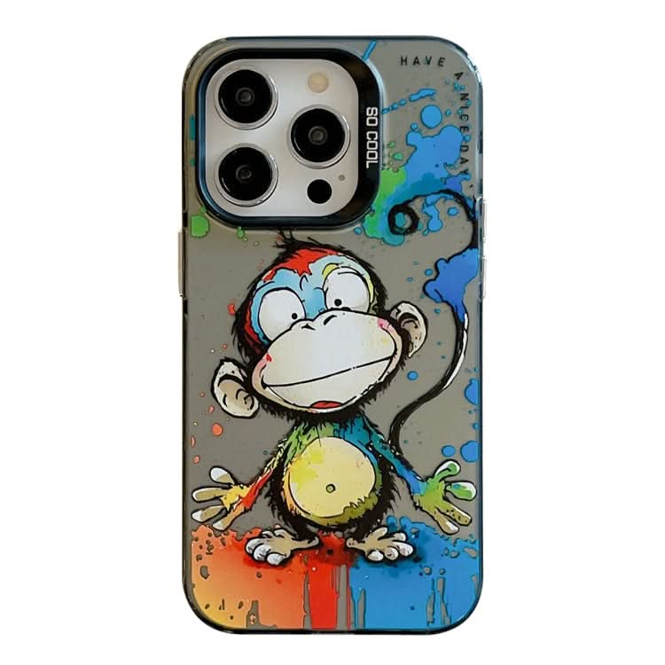 Animal Pattern Oil Painting Series PC + TPU Phone Case, Series 3