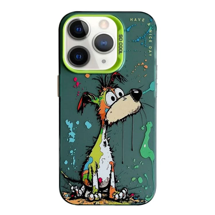 Animal Pattern Oil Painting Series PC + TPU Phone Case, Series 10