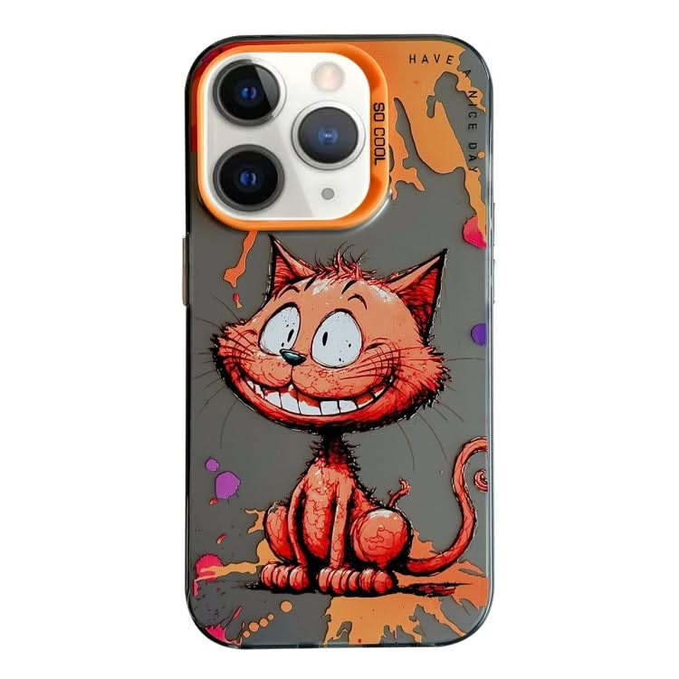 Animal Pattern Oil Painting Series PC + TPU Phone Case, Series 10