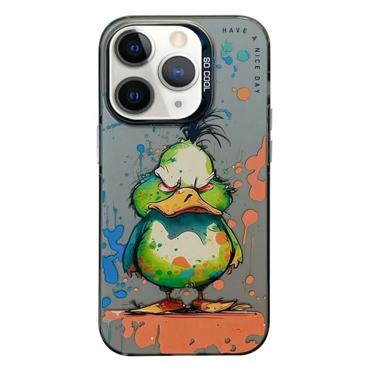 Animal Pattern Oil Painting Series PC + TPU Phone Case, Series 10