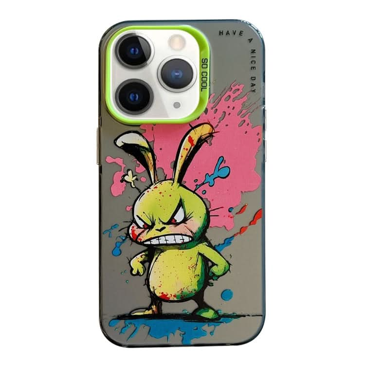 Animal Pattern Oil Painting Series PC + TPU Phone Case, Series 10