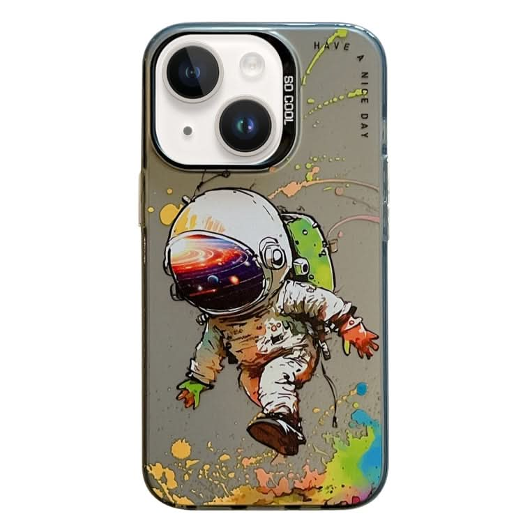 Animal Pattern Oil Painting Series PC + TPU Phone Case, Series 21