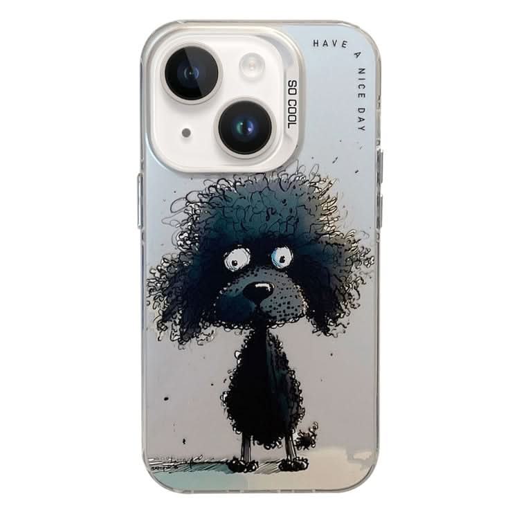 Animal Pattern Oil Painting Series PC + TPU Phone Case, Series 21