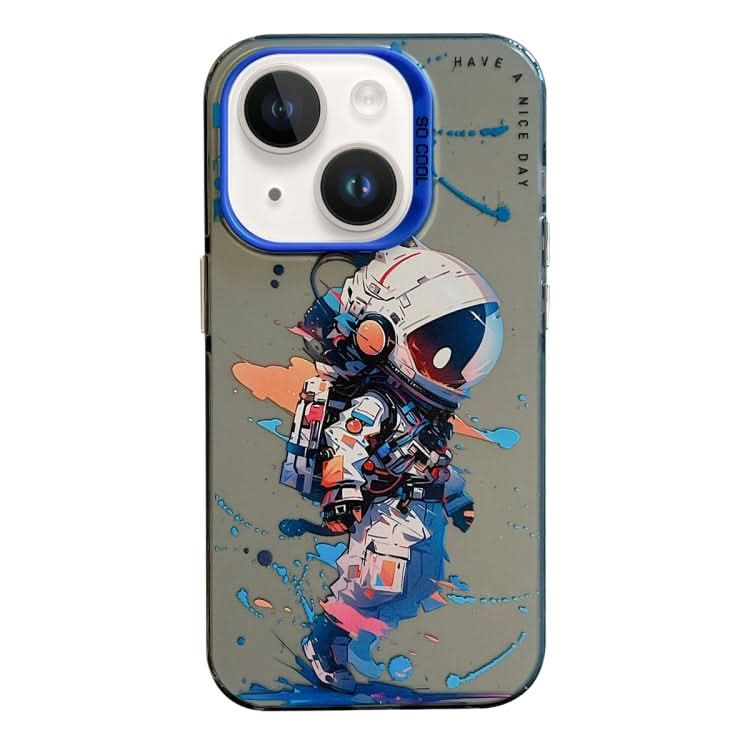 Animal Pattern Oil Painting Series PC + TPU Phone Case, Series 21