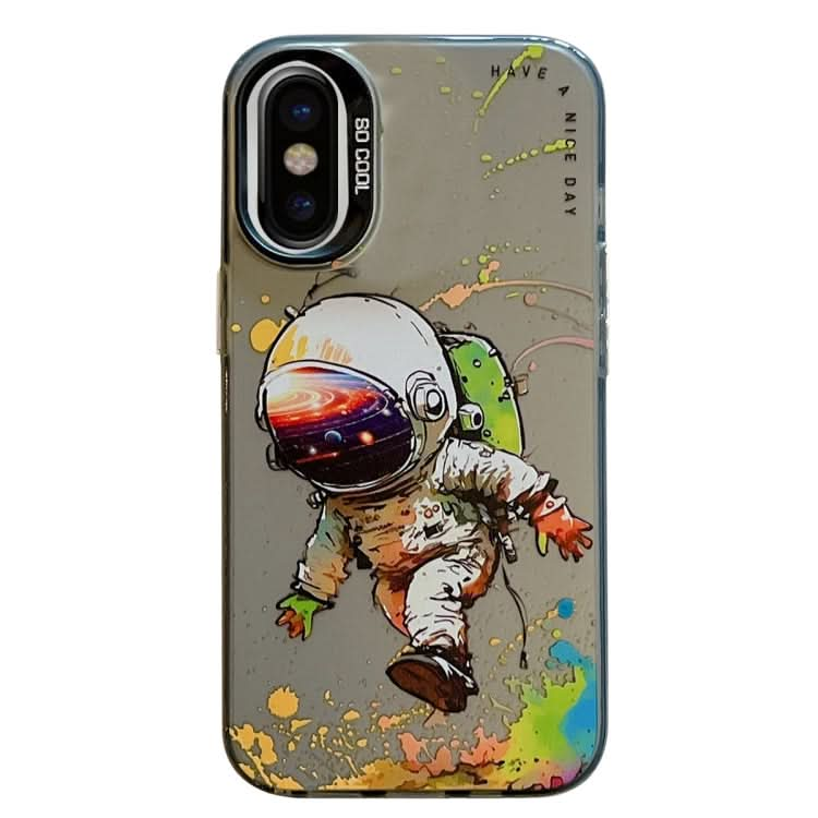 Animal Pattern Oil Painting Series PC + TPU Phone Case, Series 16