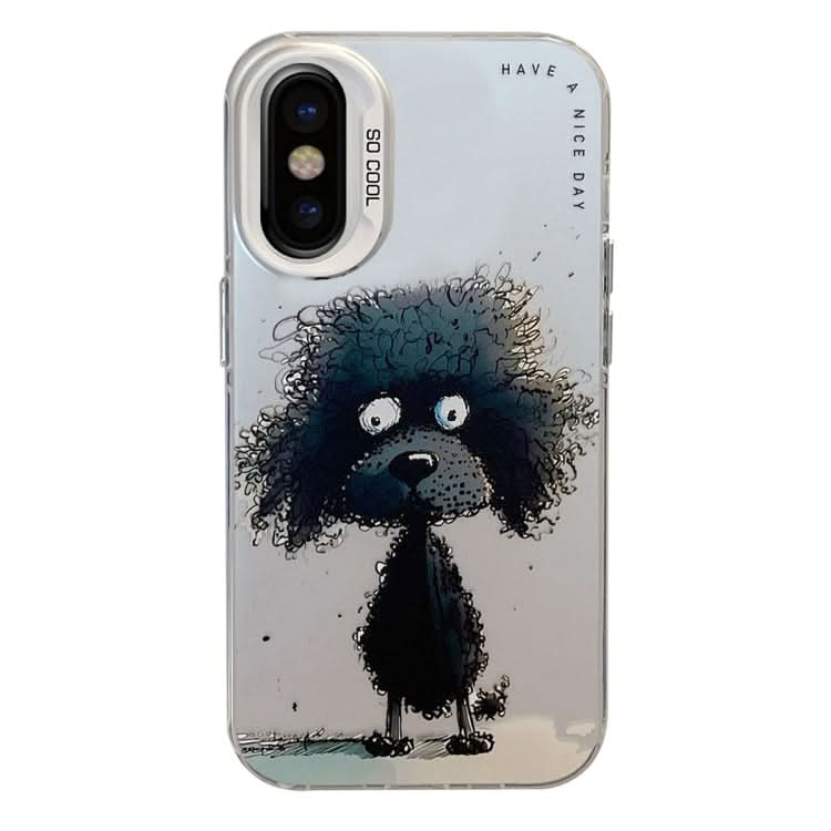 Animal Pattern Oil Painting Series PC + TPU Phone Case, Series 16