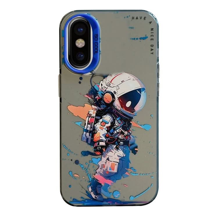 Animal Pattern Oil Painting Series PC + TPU Phone Case, Series 16