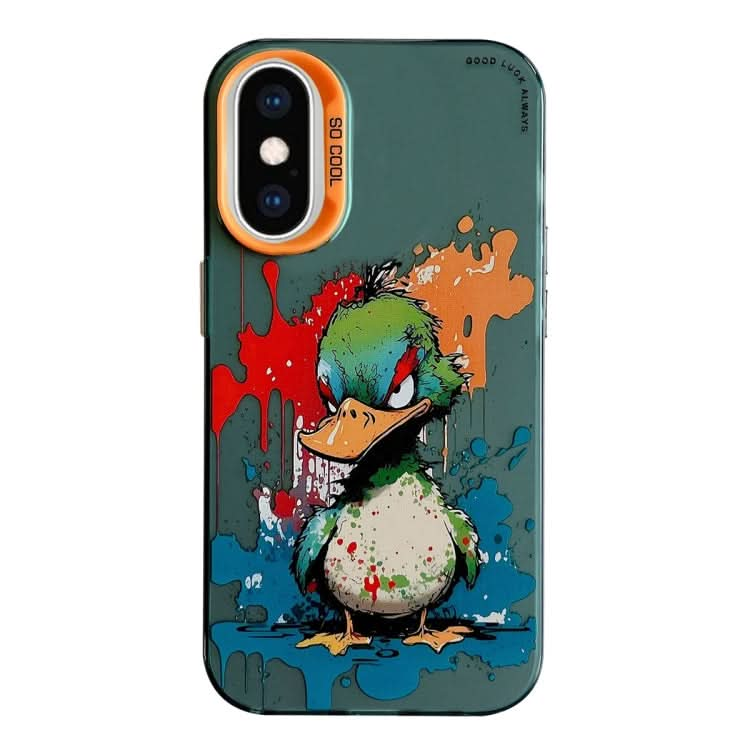 Animal Pattern Oil Painting Series PC + TPU Phone Case, Series 4