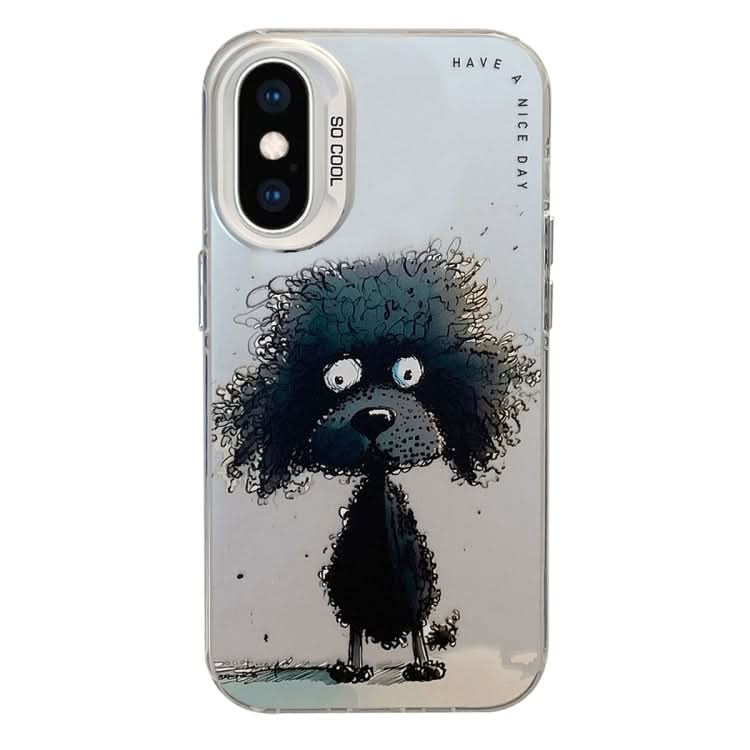 Animal Pattern Oil Painting Series PC + TPU Phone Case, Series 4