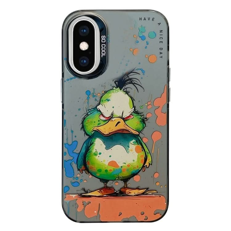 Animal Pattern Oil Painting Series PC + TPU Phone Case, Series 4