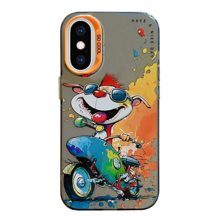 Animal Pattern Oil Painting Series PC + TPU Phone Case, Series 4