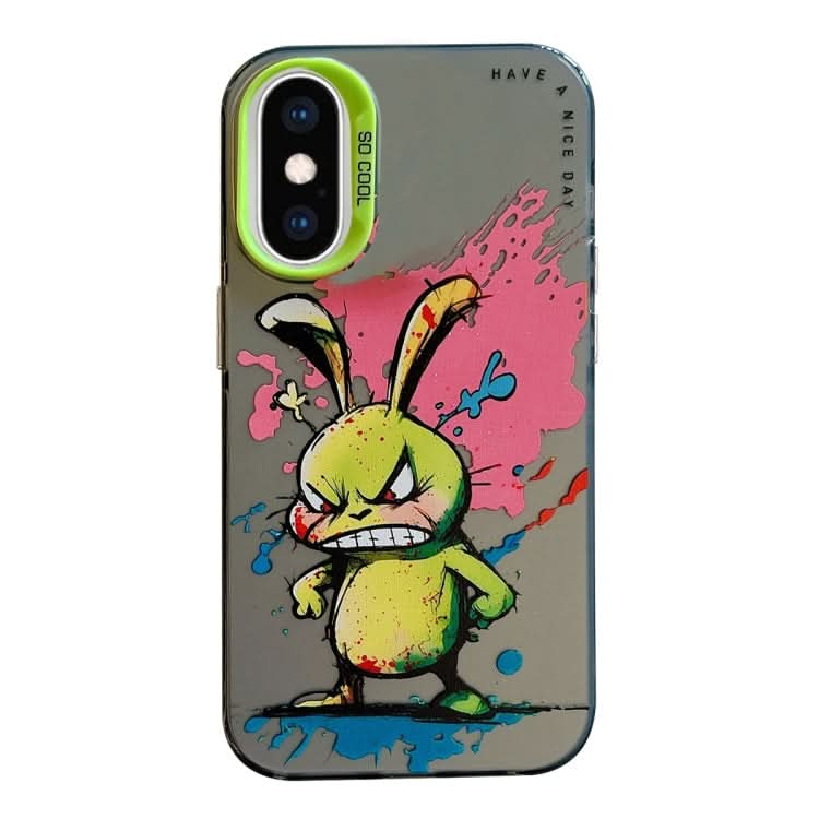 Animal Pattern Oil Painting Series PC + TPU Phone Case, Series 4