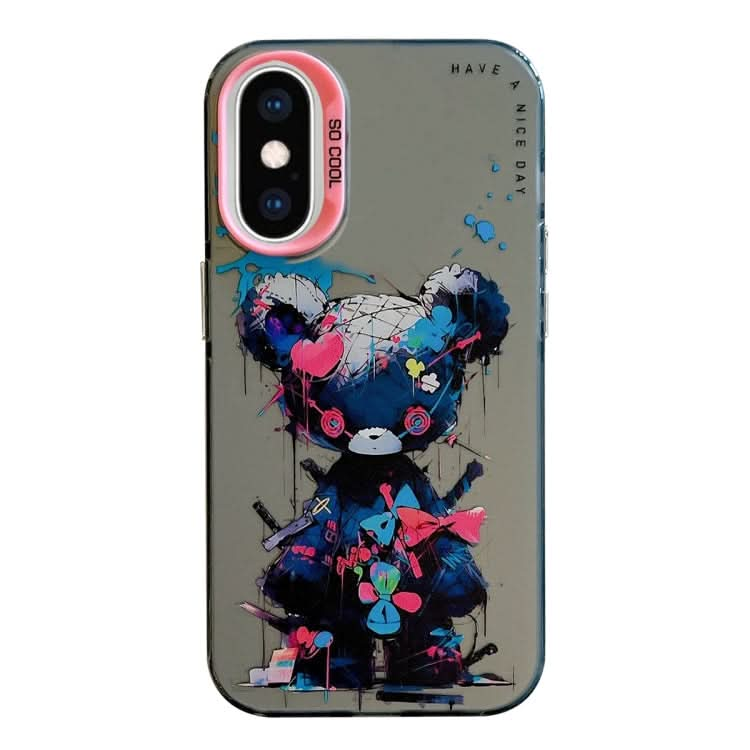 Animal Pattern Oil Painting Series PC + TPU Phone Case, Series 4