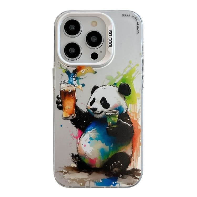 Animal Pattern Oil Painting Series PC + TPU Phone Case, Series 22