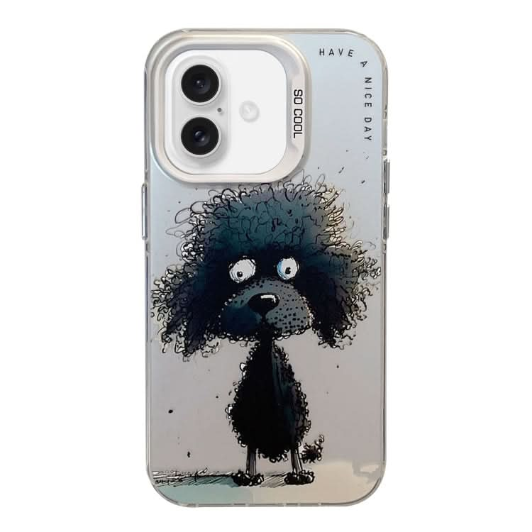 Animal Pattern Oil Painting Series PC + TPU Phone Case, Series 6