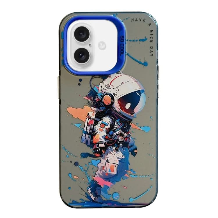 Animal Pattern Oil Painting Series PC + TPU Phone Case, Series 6