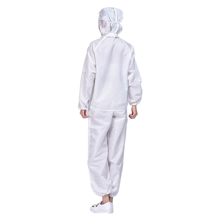 Striped Anti-static Split Hood Dust-proof Work Suit, Series 2 My Store