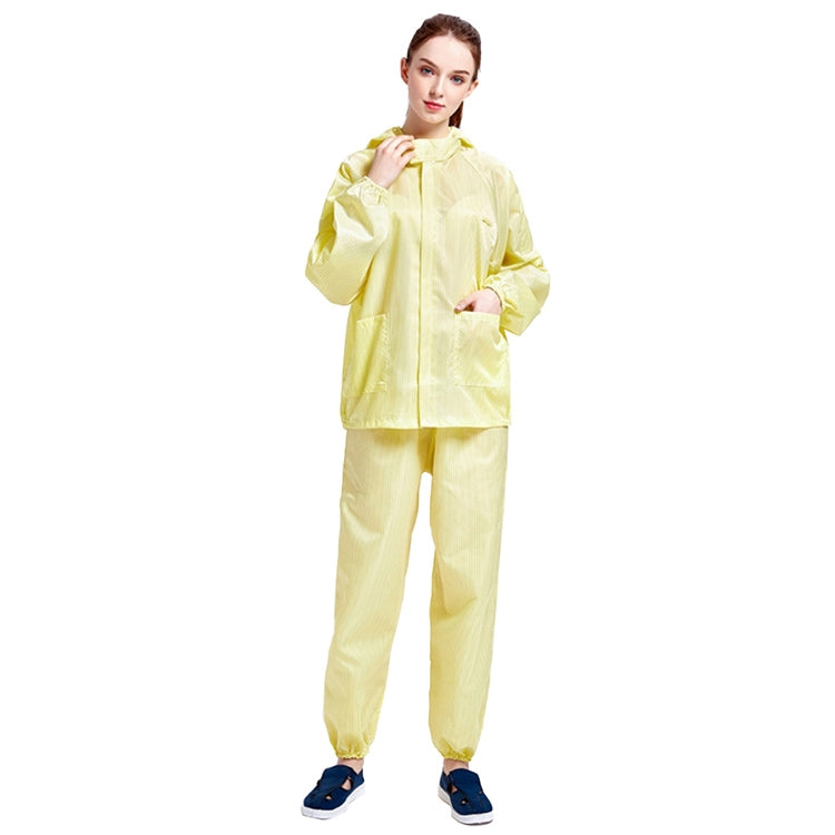 Striped Anti-static Split Hood Dust-proof Work Suit, Series 1 My Store