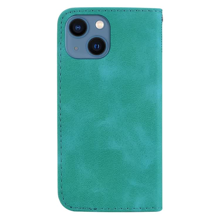 Seven-shaped Embossed Leather Phone Case, Series 6