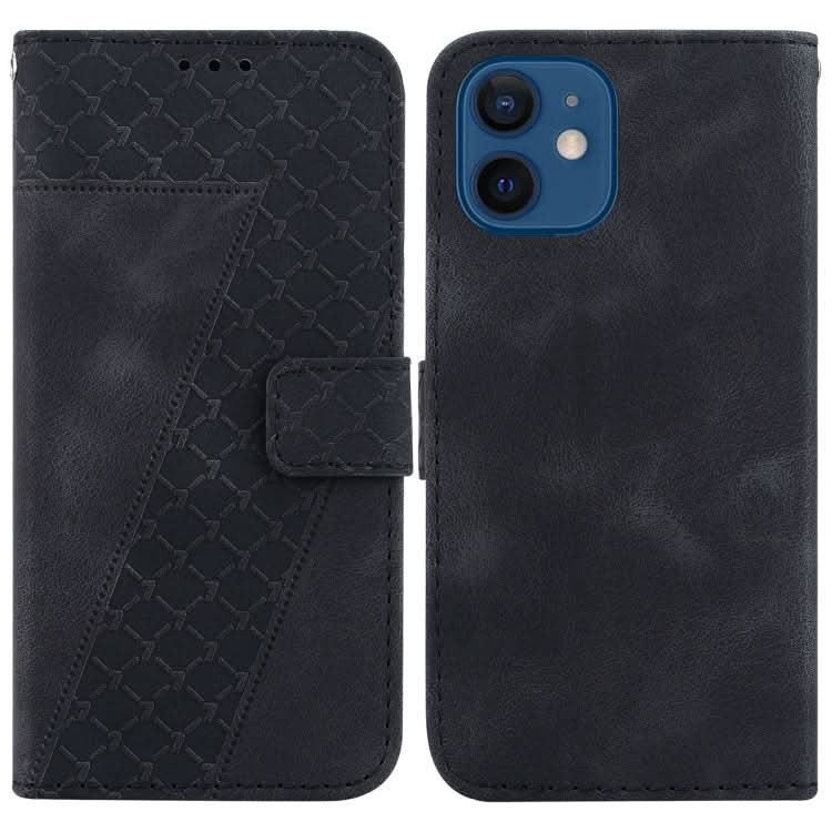 Seven-shaped Embossed Leather Phone Case, Series 3