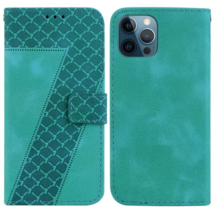 Seven-shaped Embossed Leather Phone Case, Series 3