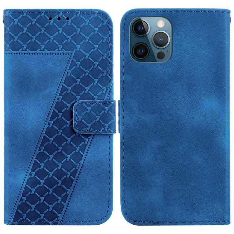 Seven-shaped Embossed Leather Phone Case, Series 3