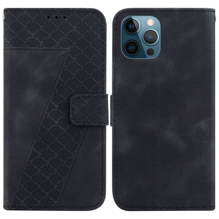 Seven-shaped Embossed Leather Phone Case, Series 3