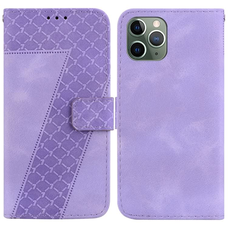 Seven-shaped Embossed Leather Phone Case, Series 2