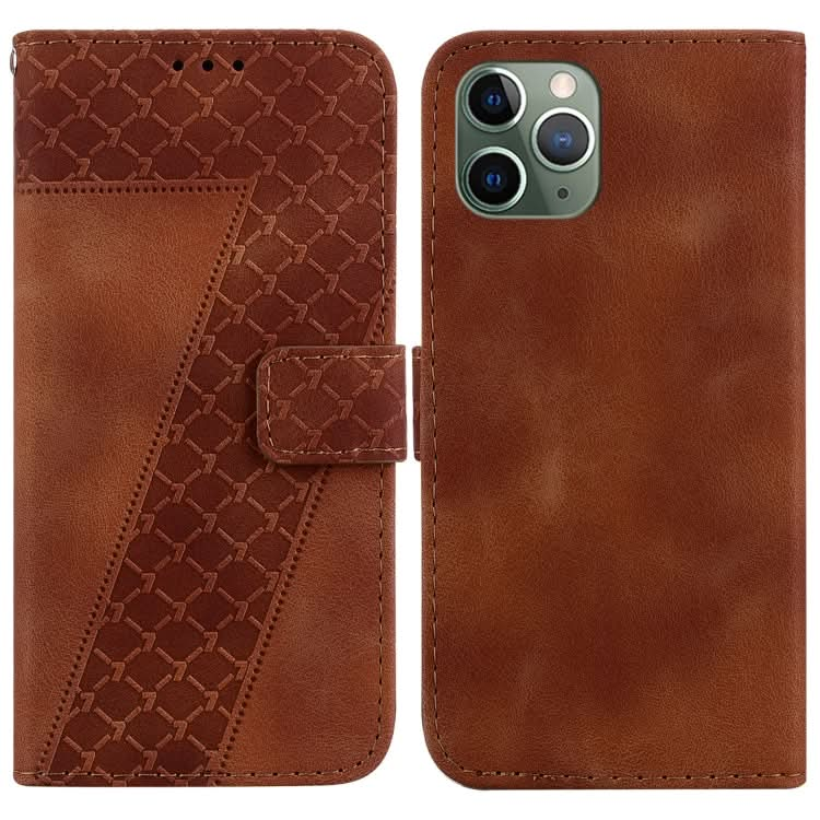 Seven-shaped Embossed Leather Phone Case, Series 2