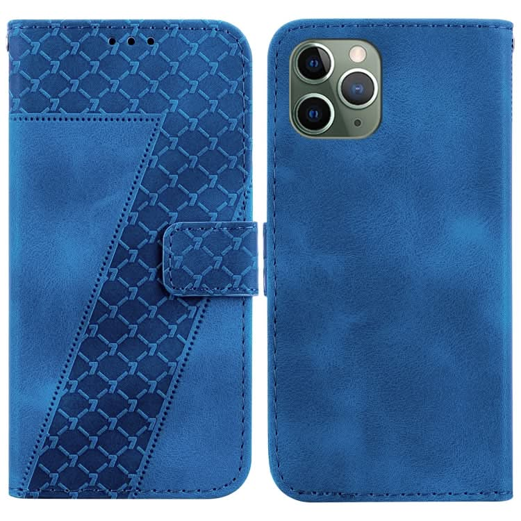 Seven-shaped Embossed Leather Phone Case, Series 2